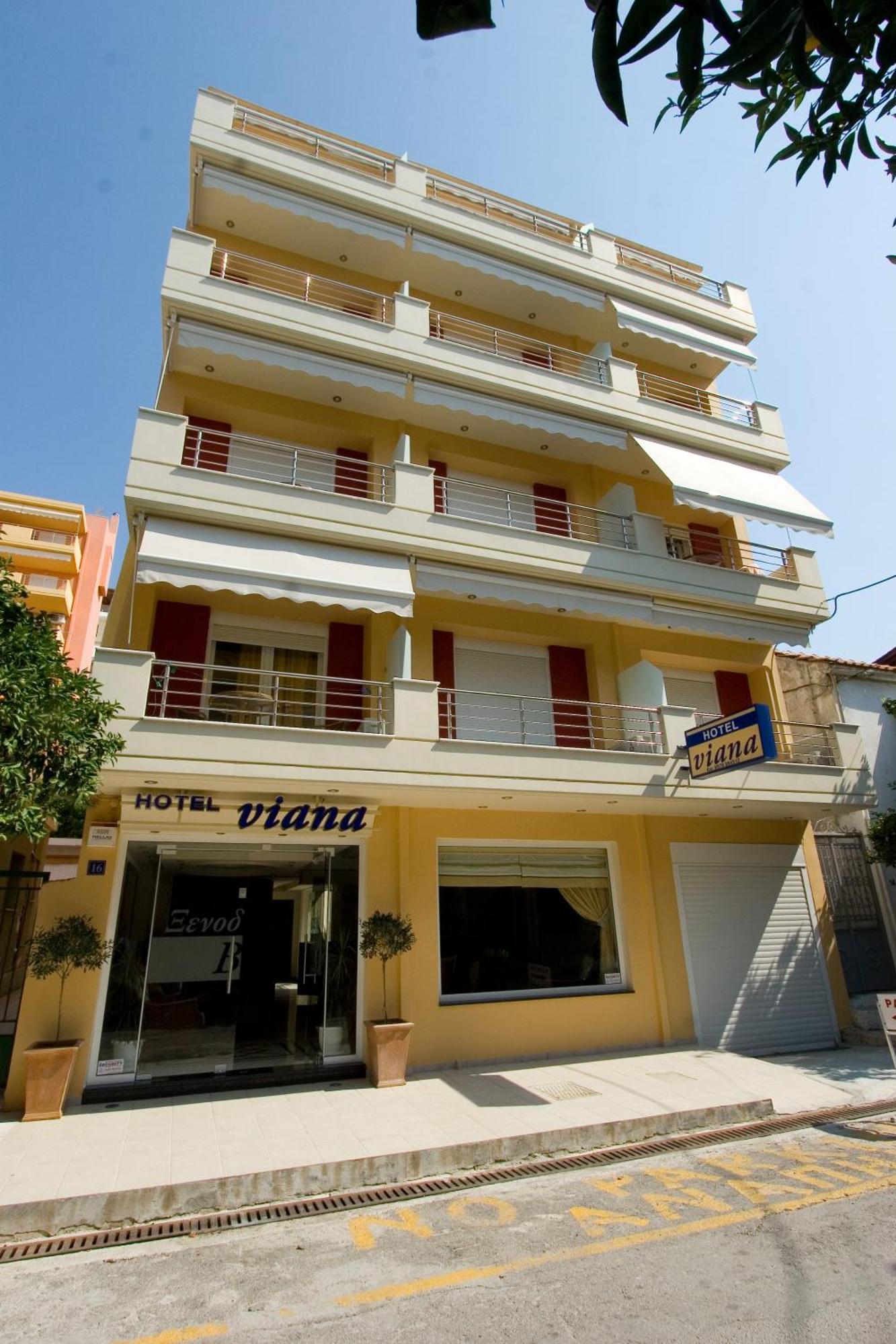 Hotel Viana Loutrá Edipsoú Eksteriør bilde